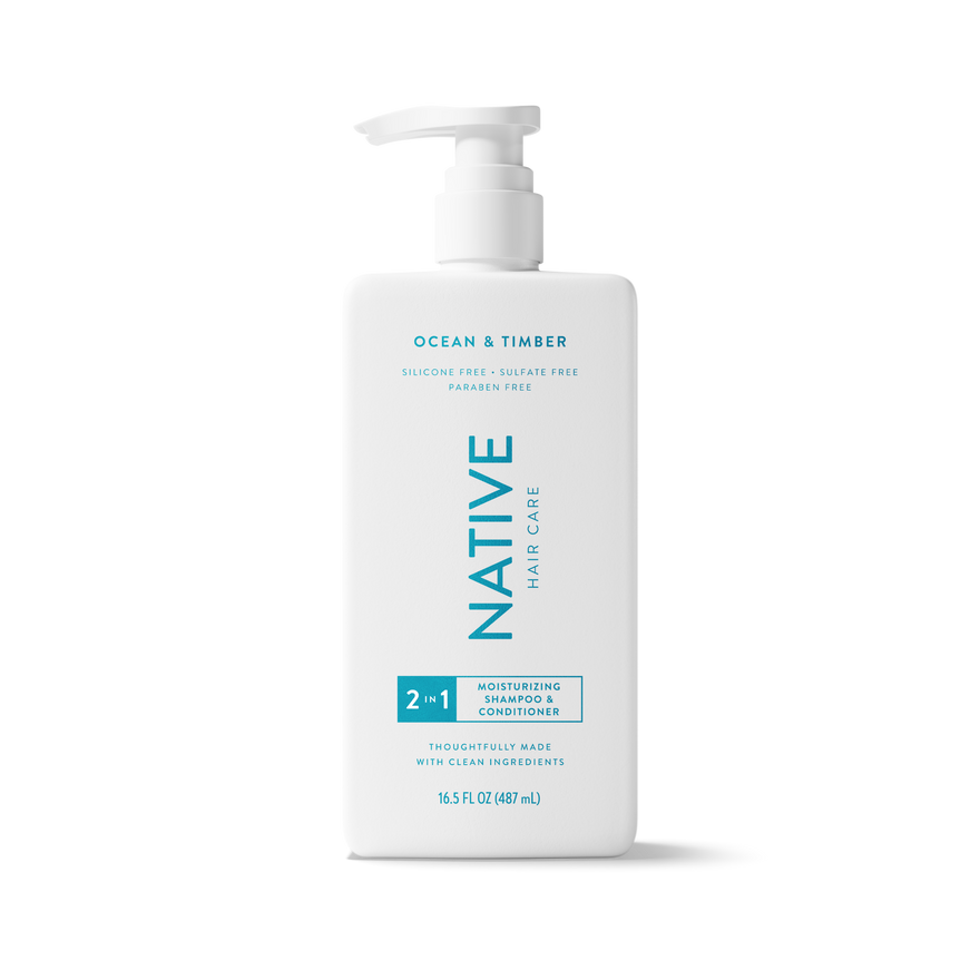2-in-1 Shampoo & Conditioner - Hair Care (16.5oz)